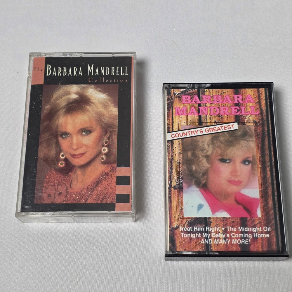 Barbara Mandrell Cassette Tape Lot 2pc The Collection & Country's Greatest Music